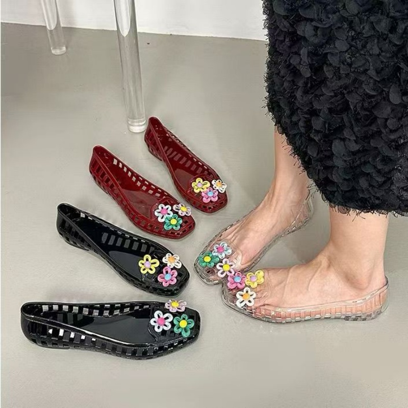 Women'S Accessories Jewelry - Chaussures en gelée ajourées kawaii dopamine