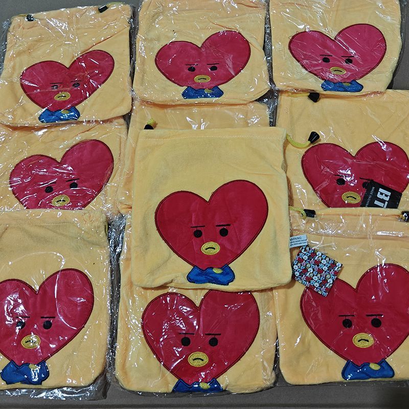 Women'S Vanity Accessories - Sac à cordon BT21, dessin animé