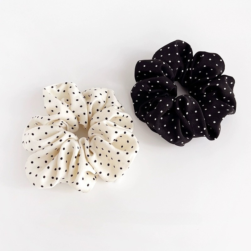 Scrunchie Satin Set - Lot de 2 Chouchous Élégants en