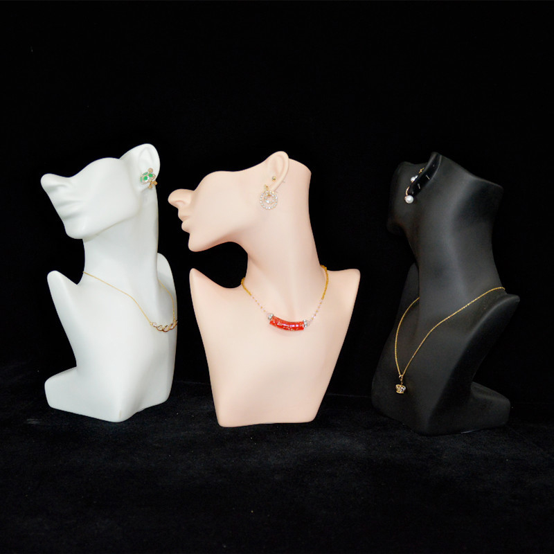 Women Accessories Display - Présentoir de Bijoux Blanc en Forme