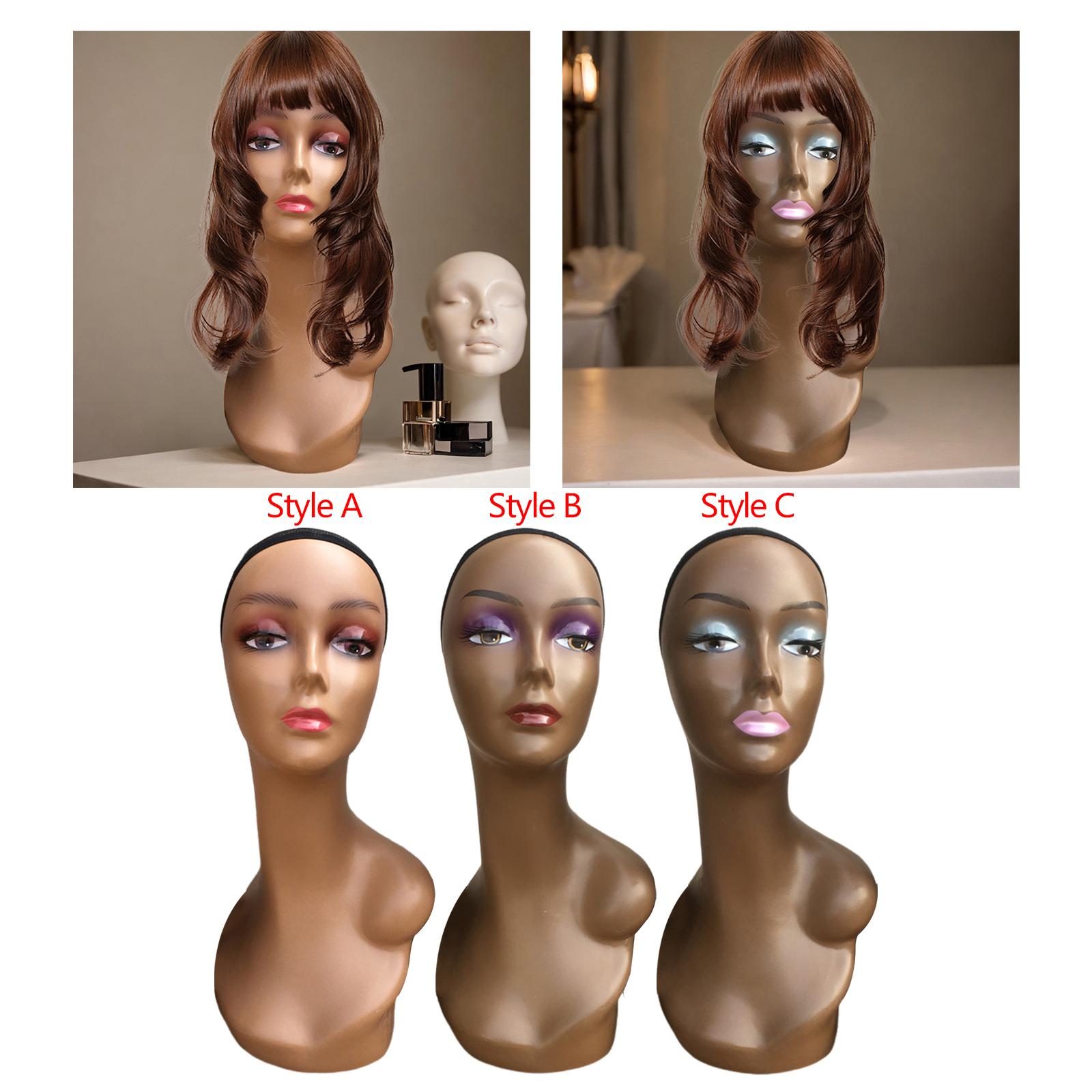 Women Accessories Display - Tête de Mannequin pour femme, avec