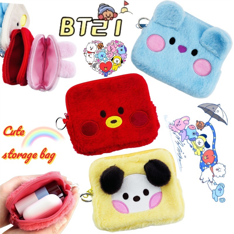 Women'S Vanity Accessories - Sac cosmétique bidimensionnel BT21 koya tata