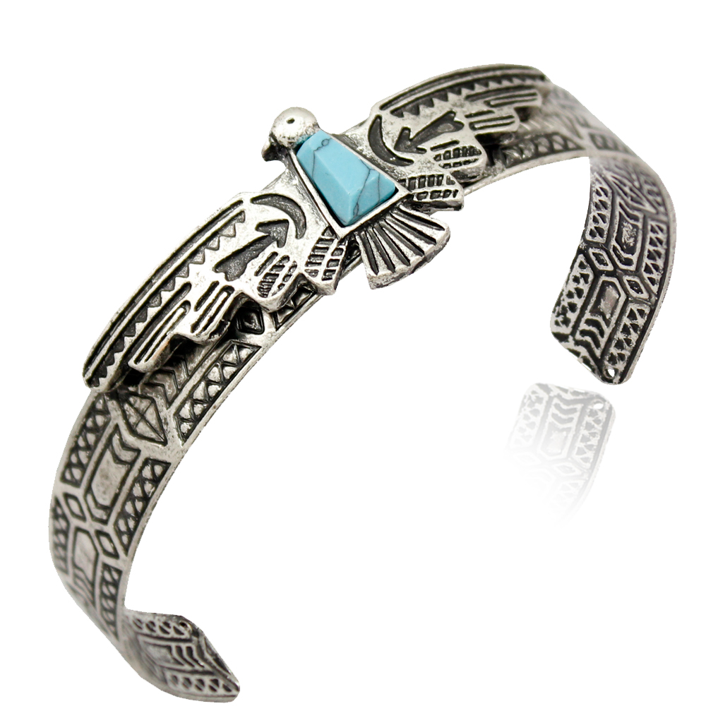 Women'S Eagles Accessories - Bracelets aigle sculptés antiques plaqués or