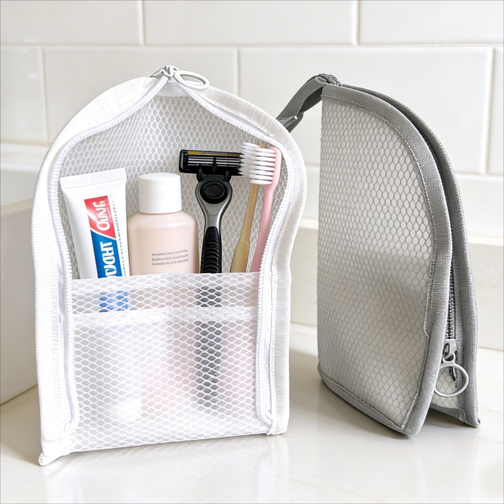 Women Accessories Organizer - Trousse de toilette en maille respirante