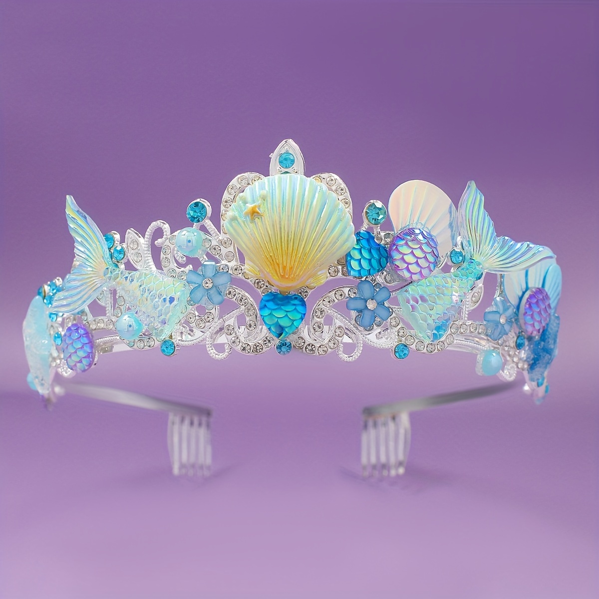 Women'S Accessories Jewelry - 2025 Nouveau peigne à cheveux sirène