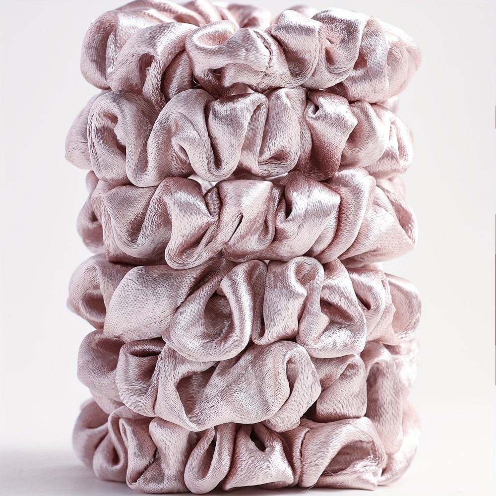 Lot de 6 chouchous en satin do - Scrunchie Satin Set avis et prix