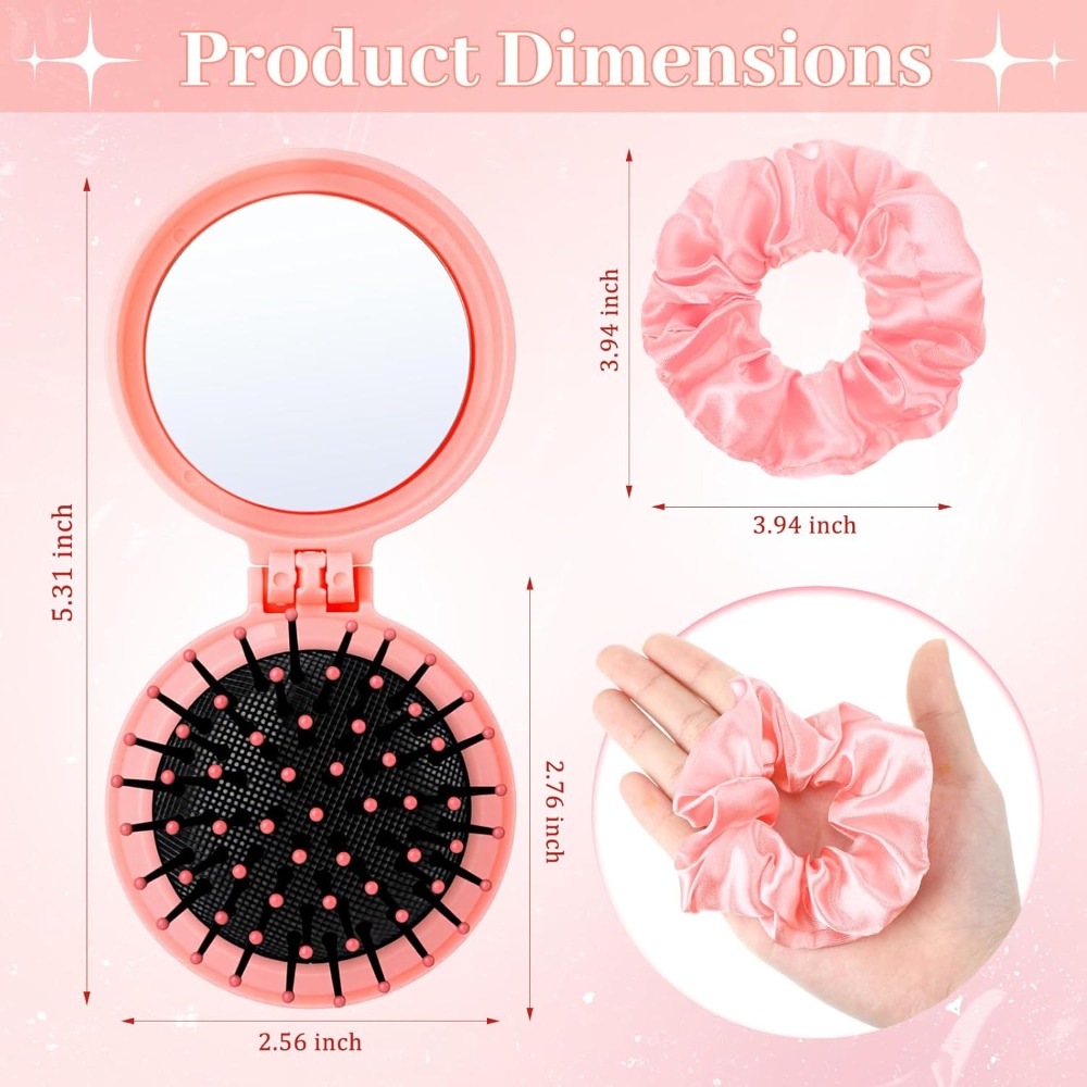 2-20 Ensembles Mini Brosse à C - Scrunchie Satin Set avis et prix
