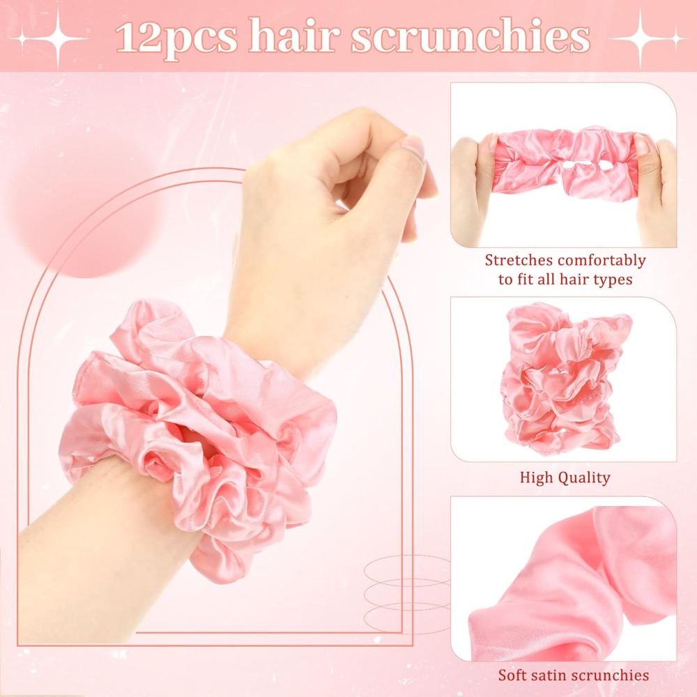 2-20 Ensembles Mini Brosse à C - Scrunchie Satin Set avis et prix