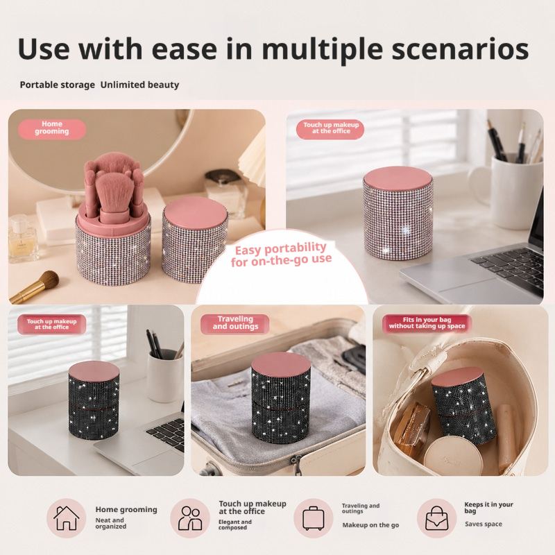 Tube de rangement pour pinceau - Women Accessories Organizer avis et prix