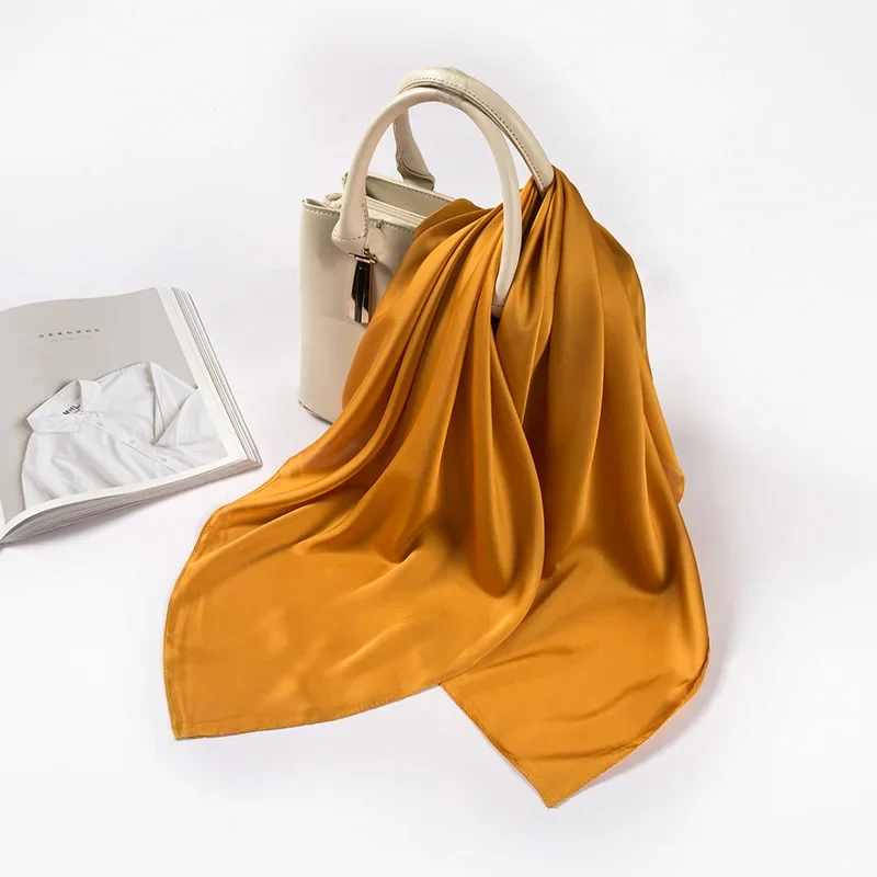 Écharpe en satin pour femmes 7 - Women'S Accessories For Neck avis et prix
