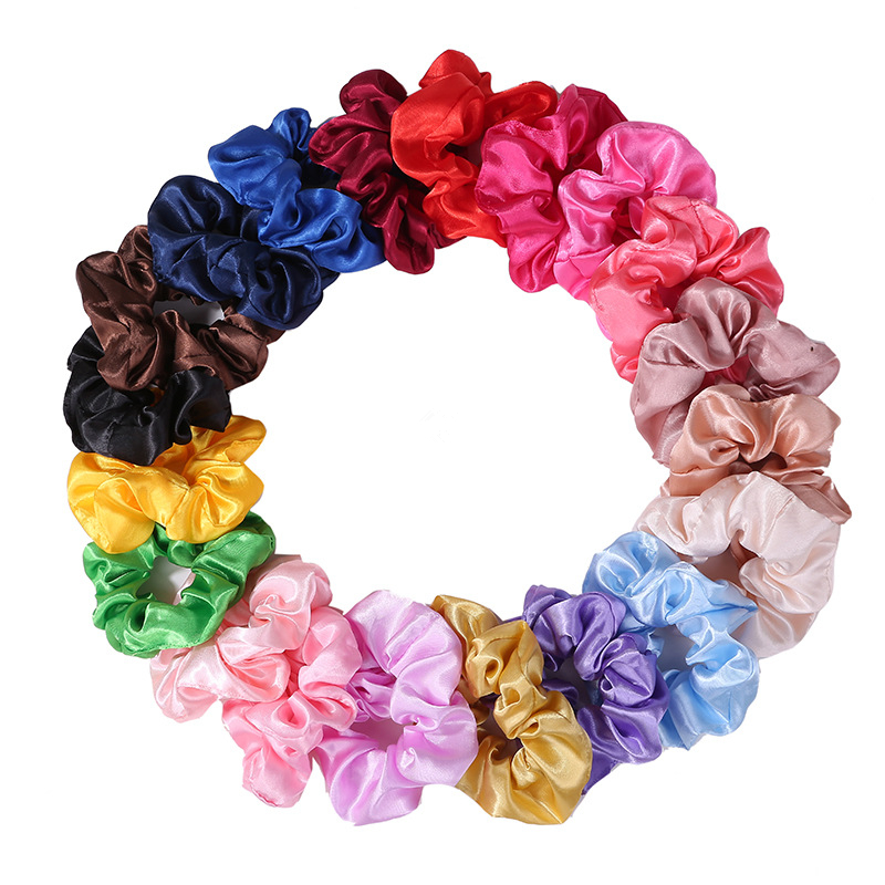 Lot de chouchous et élastiques - Scrunchie Satin Set avis et prix