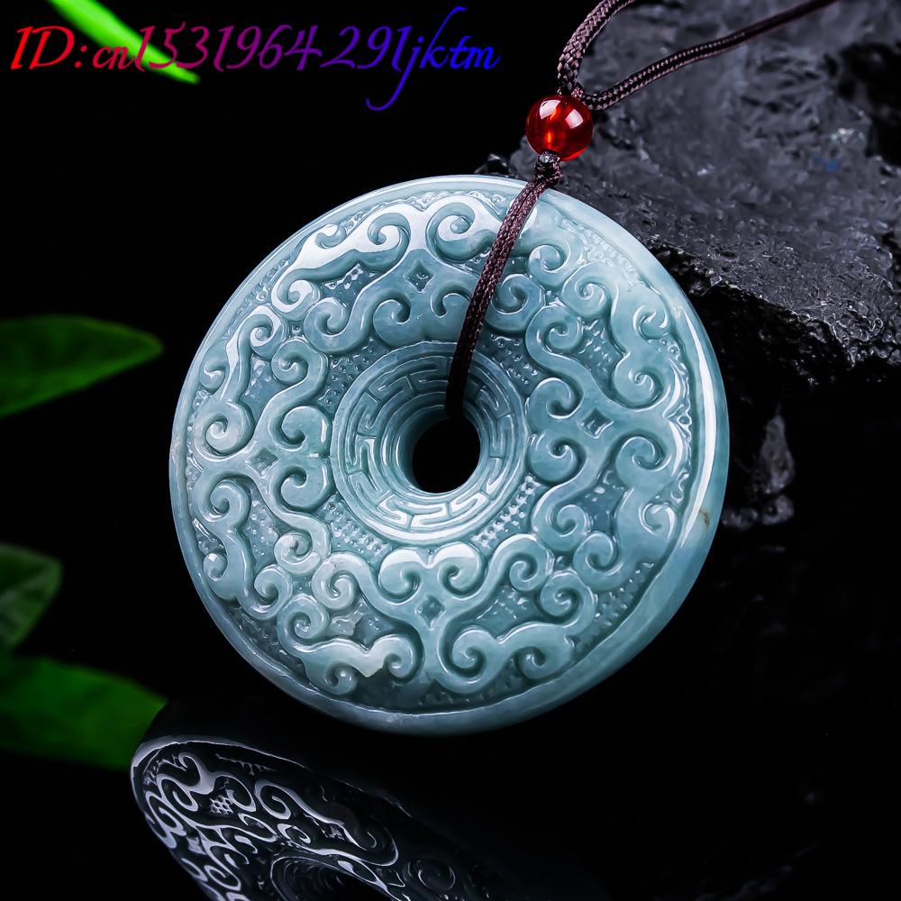 Collier pendentif fleur en jad - Women Accessories Gift avis et prix
