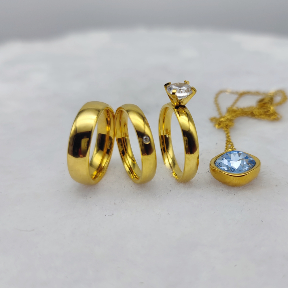Bagues de fiançailles plaquées - Women Accessories Display avis et prix