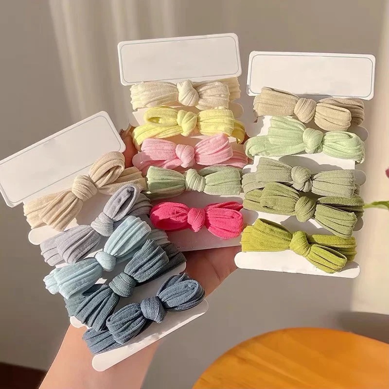 Corde à cheveux monochromatiqu - Scrunchie Satin Set avis et prix