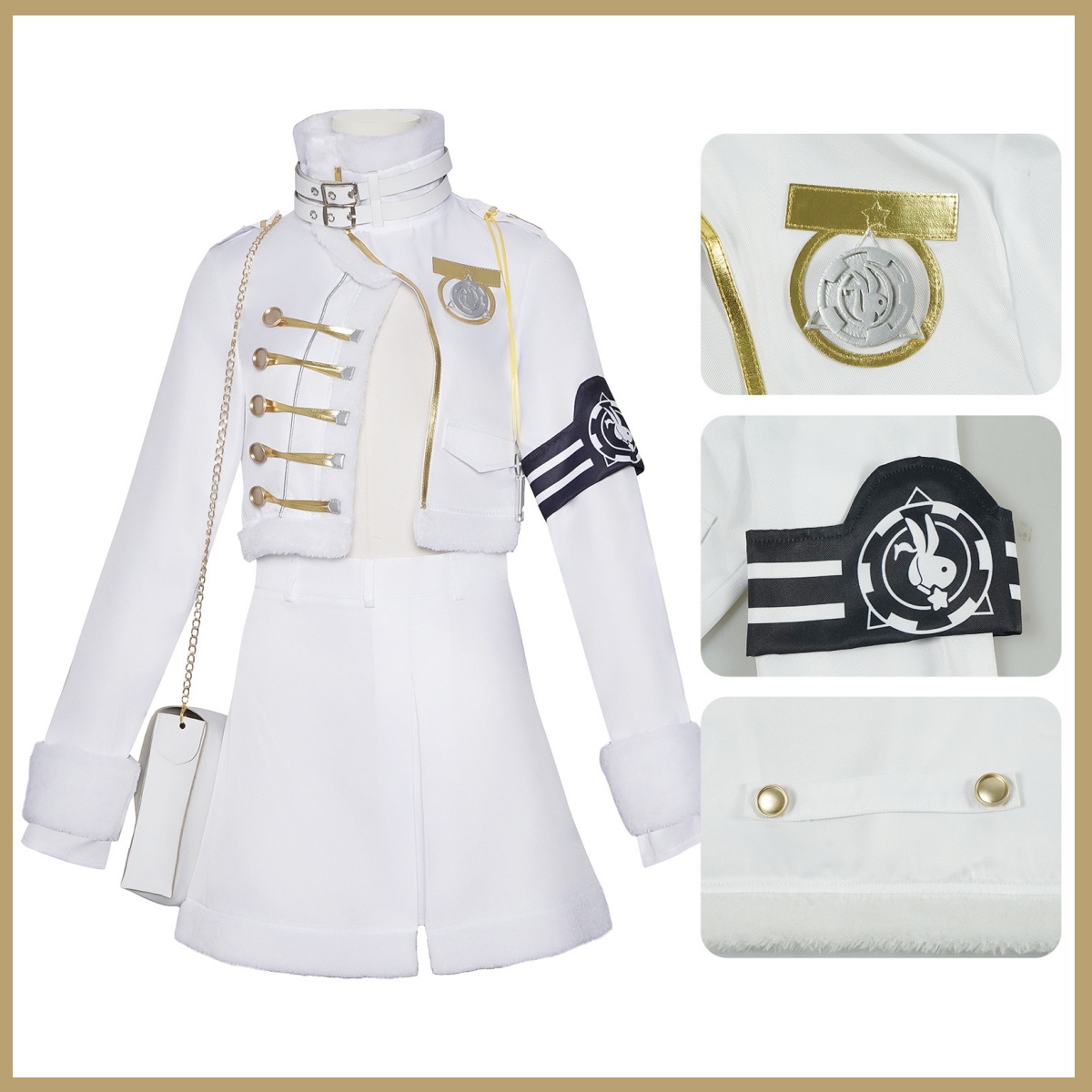Costume de cosplay Youk Blanc  - Women'S Accessories For Neck avis et prix