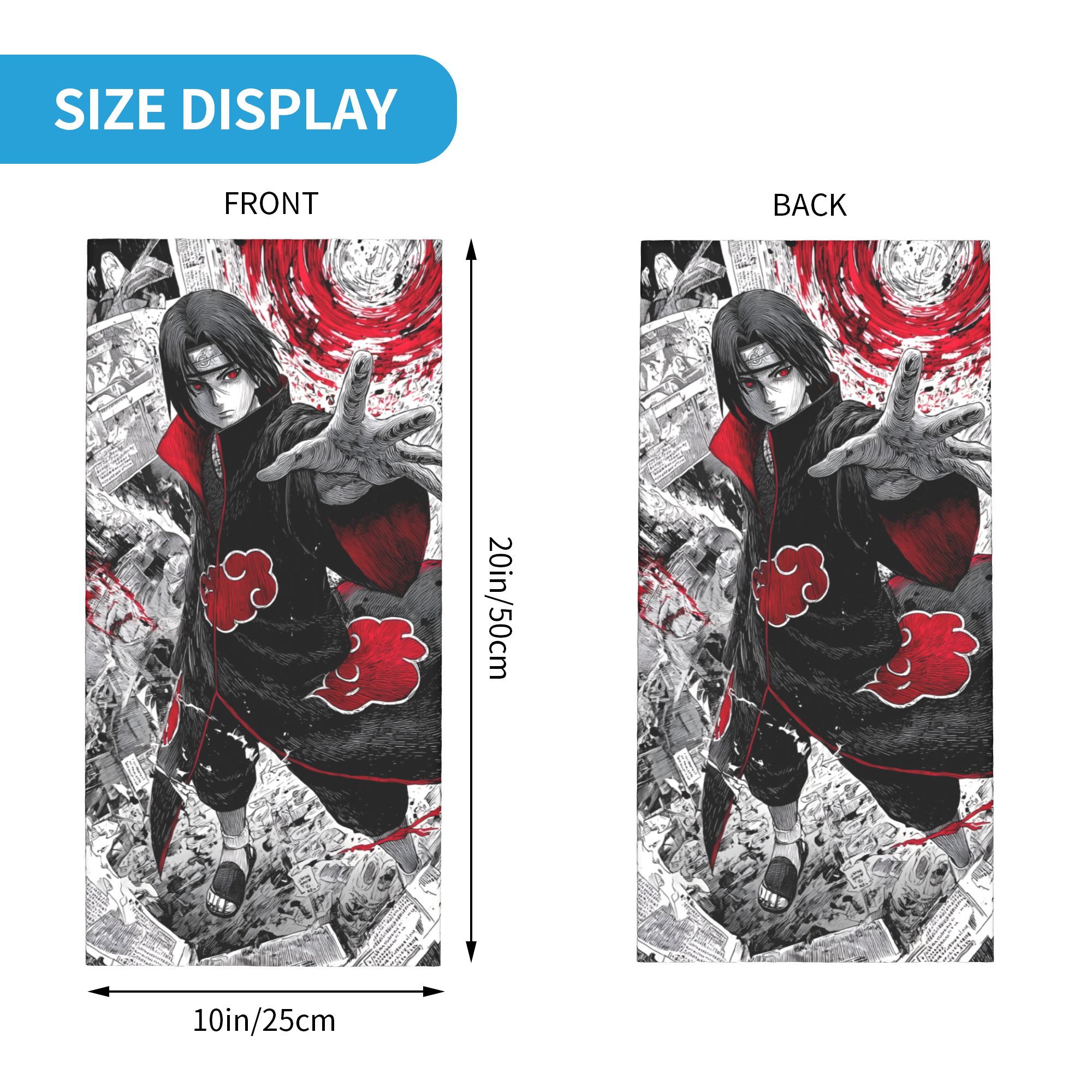 Cache-cou bandana anime person - Women'S Eagles Accessories avis et prix