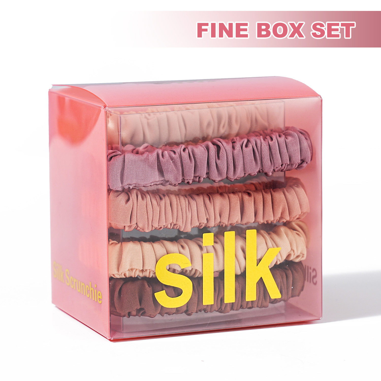 Chouchous pour cheveux en soie - Scrunchie Satin Set avis et prix