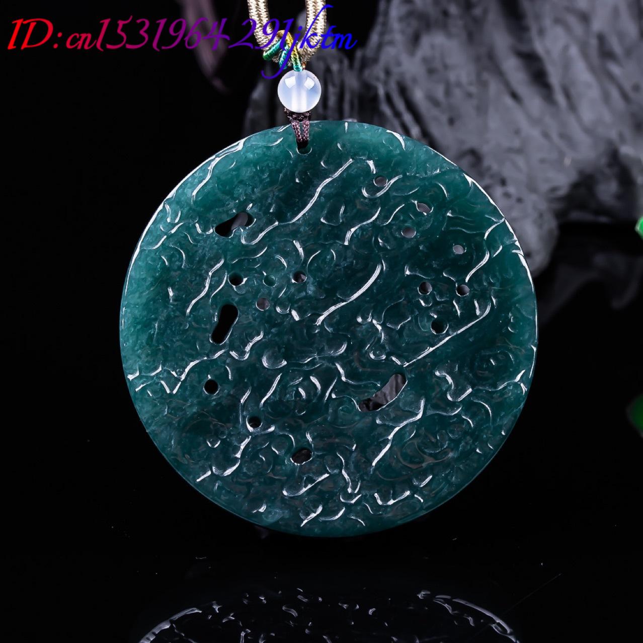 Pendentif Dragon en Jadeite Bi - Women Accessories Gift avis et prix