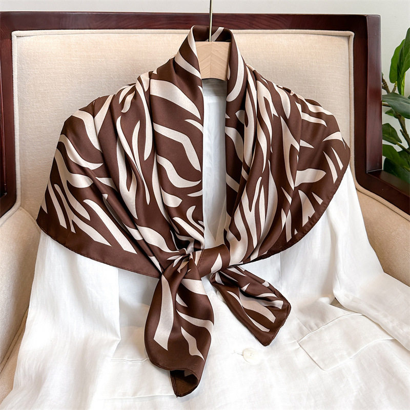 Nouveau foulard en satin sergé - Women'S Accessories For Neck avis et prix