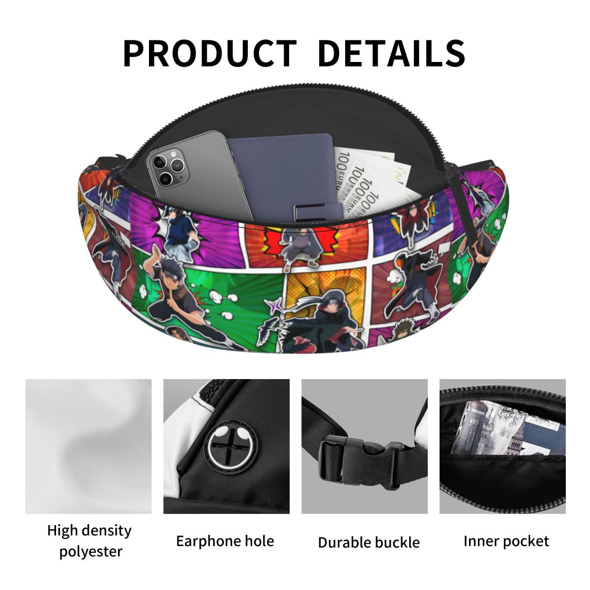Sac banane unisexe personnalis - Women'S Eagles Accessories avis et prix