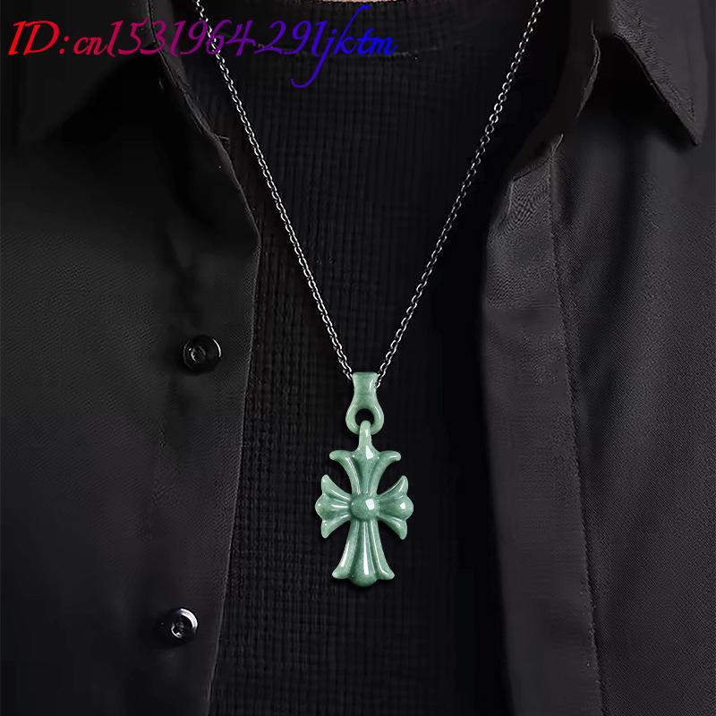 Collier pendentif croix en jad - Women'S Accessories Jewelry avis et prix