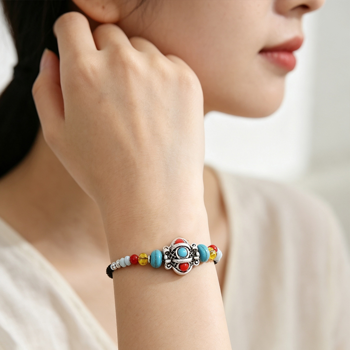 Bracelet tibétain ethnique fai - Women Accessories Nepal avis et prix