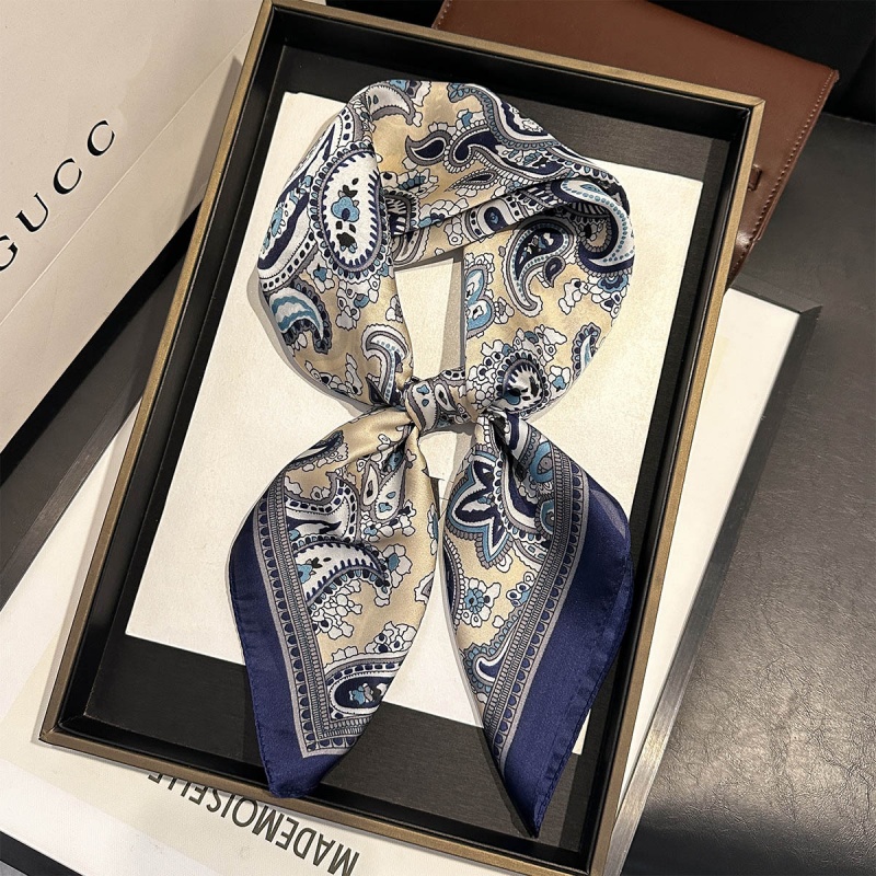 Foulard carré de luxe en satin - Women'S Accessories For Neck avis et prix
