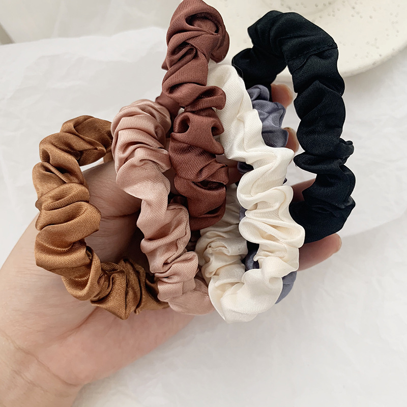 1 ensemble de chouchous élasti - Scrunchie Satin Set avis et prix