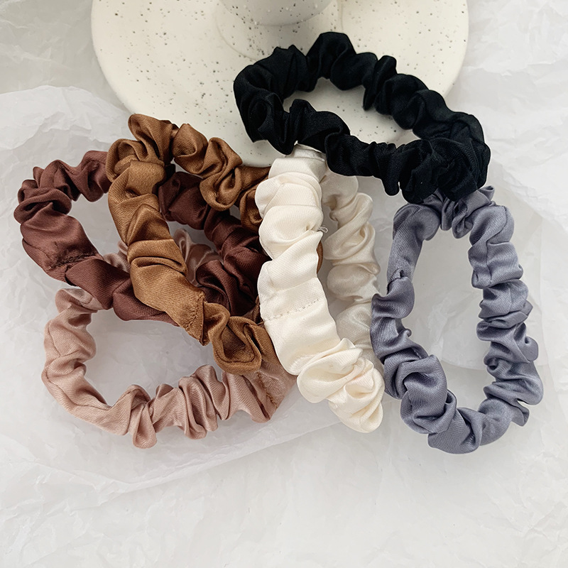 1 ensemble de chouchous élasti - Scrunchie Satin Set avis et prix