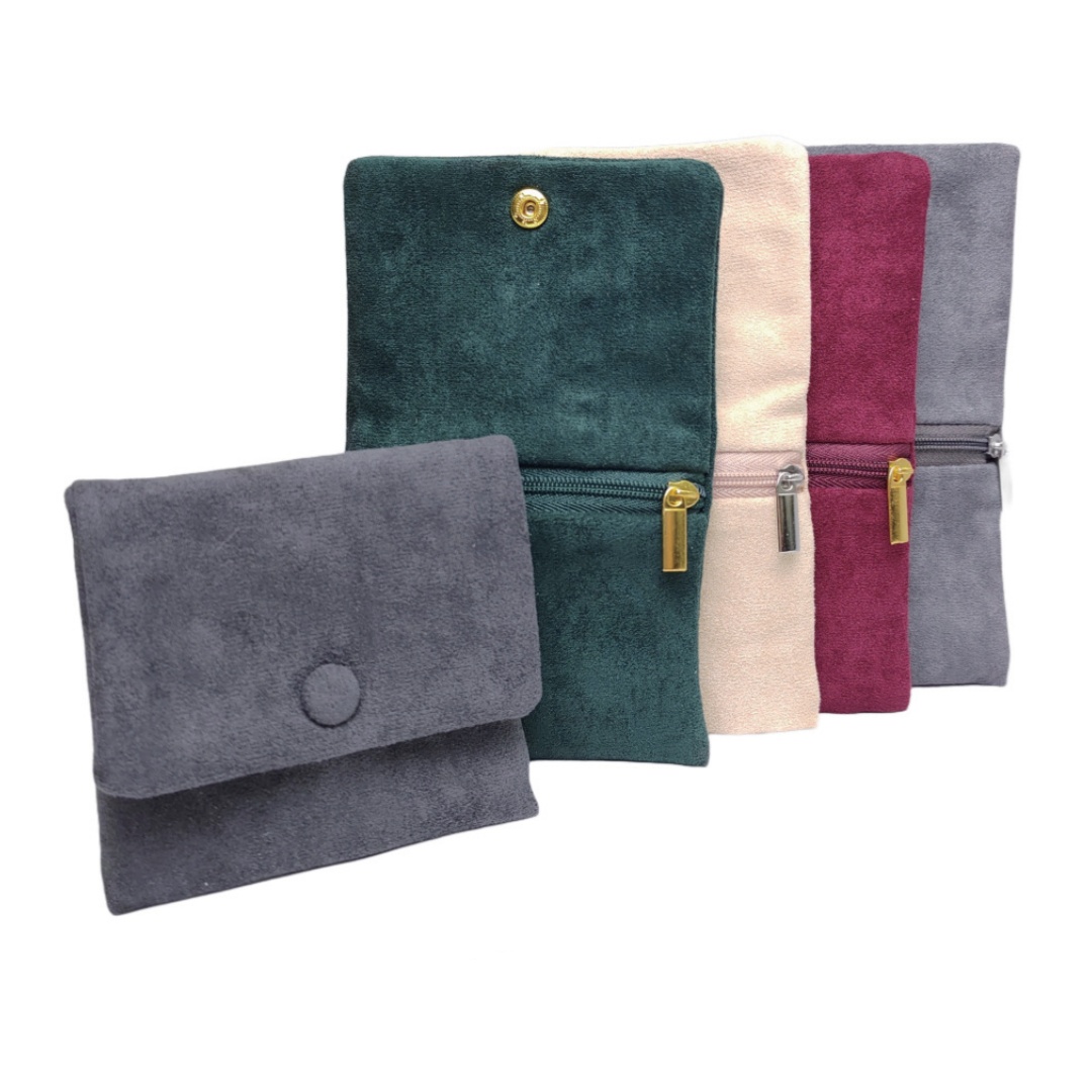 Pochette à bijoux en velours,  - Women Accessories Display avis et prix