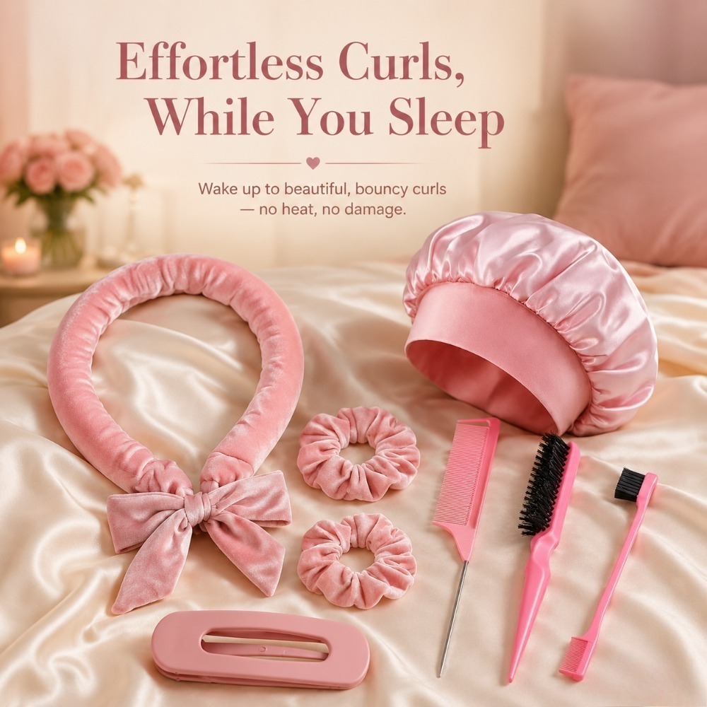 Ensemble de 8/5/4 pièces de bo - Scrunchie Satin Set avis et prix