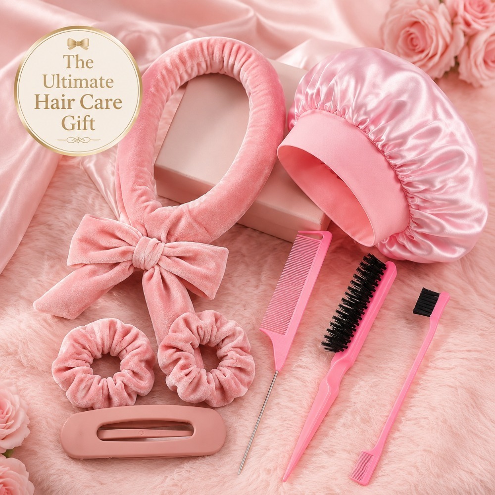 Ensemble de 8/5/4 pièces de bo - Scrunchie Satin Set avis et prix
