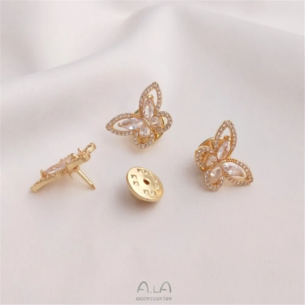 14K plaqué or micro incrusté z - Brooch Pin Gold avis et prix
