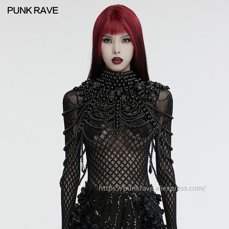 PUNK RAVE Cache-cou gothique p - Women'S Accessories For Neck avis et prix