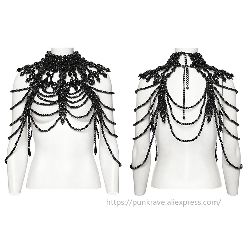 PUNK RAVE Cache-cou gothique p - Women'S Accessories For Neck avis et prix