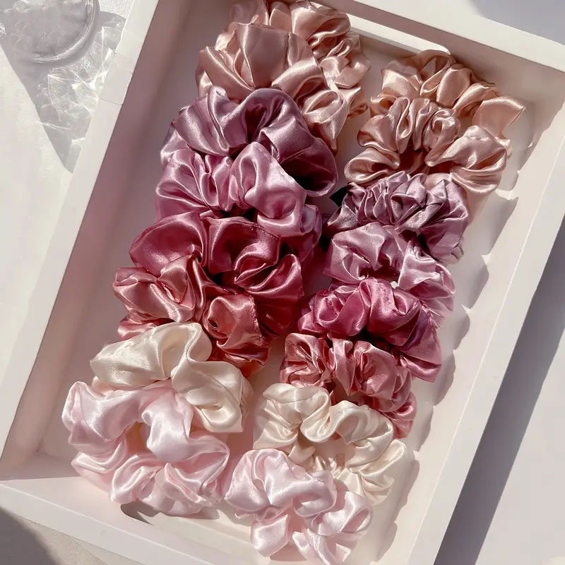 Chouchous en Satin doux pour f - Scrunchie Satin Set avis et prix