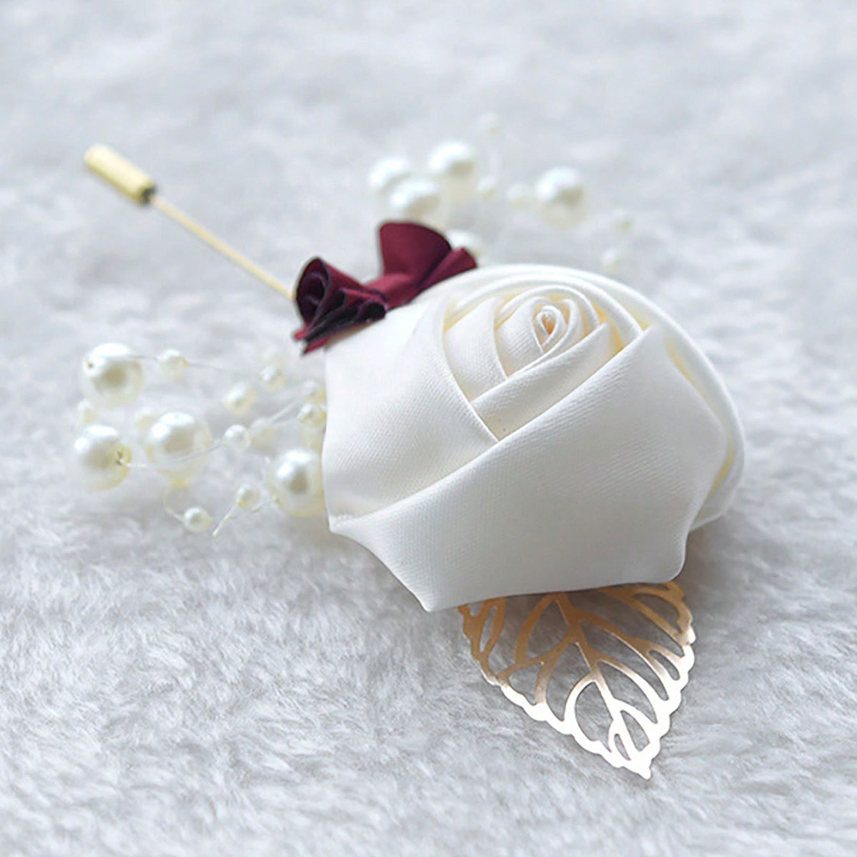 1 pièce Boutonnière de mariage - Brooch Pin Gold avis et prix