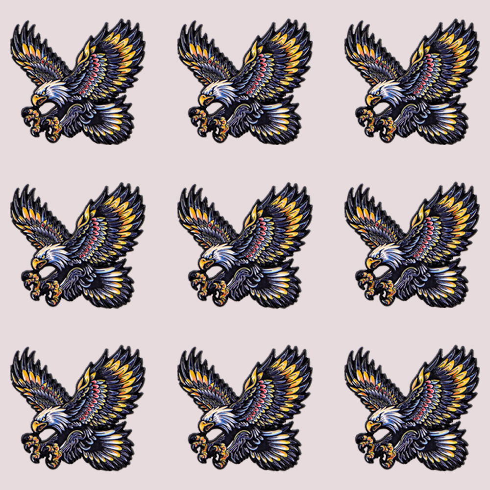 9 badges en émail Flying Eagle - Women'S Eagles Accessories avis et prix