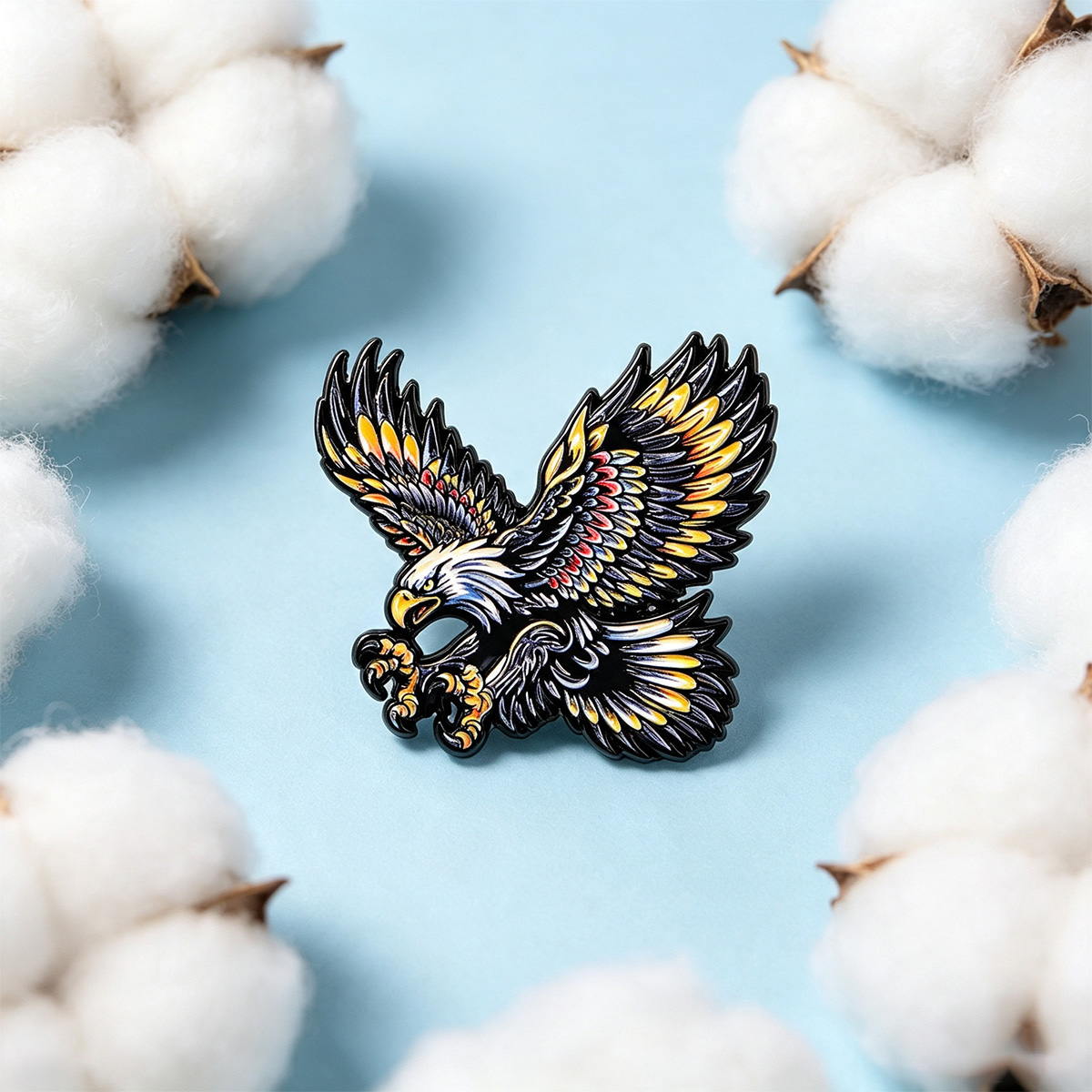 9 badges en émail Flying Eagle - Women'S Eagles Accessories avis et prix