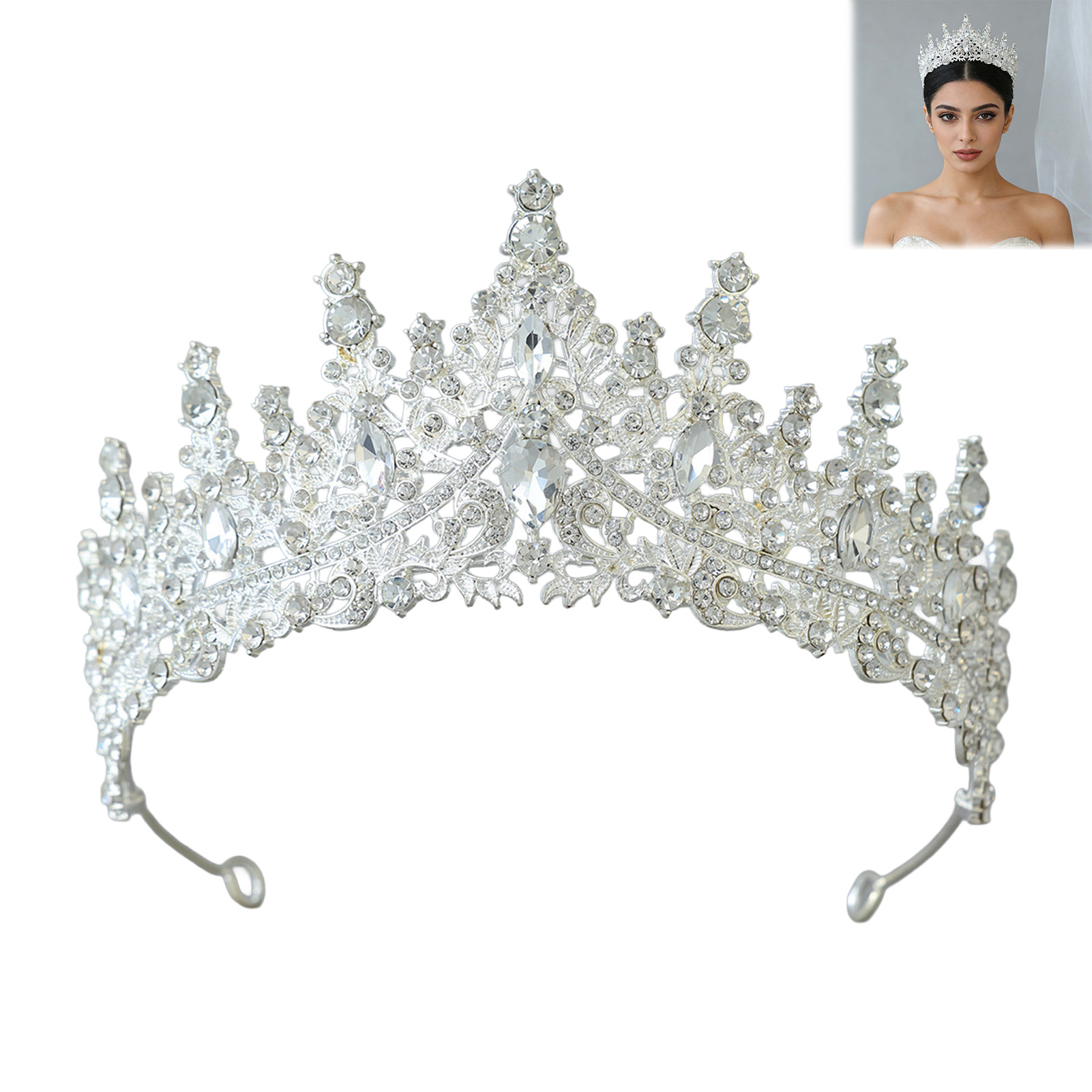 Couronne de mariée scintillant - Women'S Accessories Jewelry avis et prix