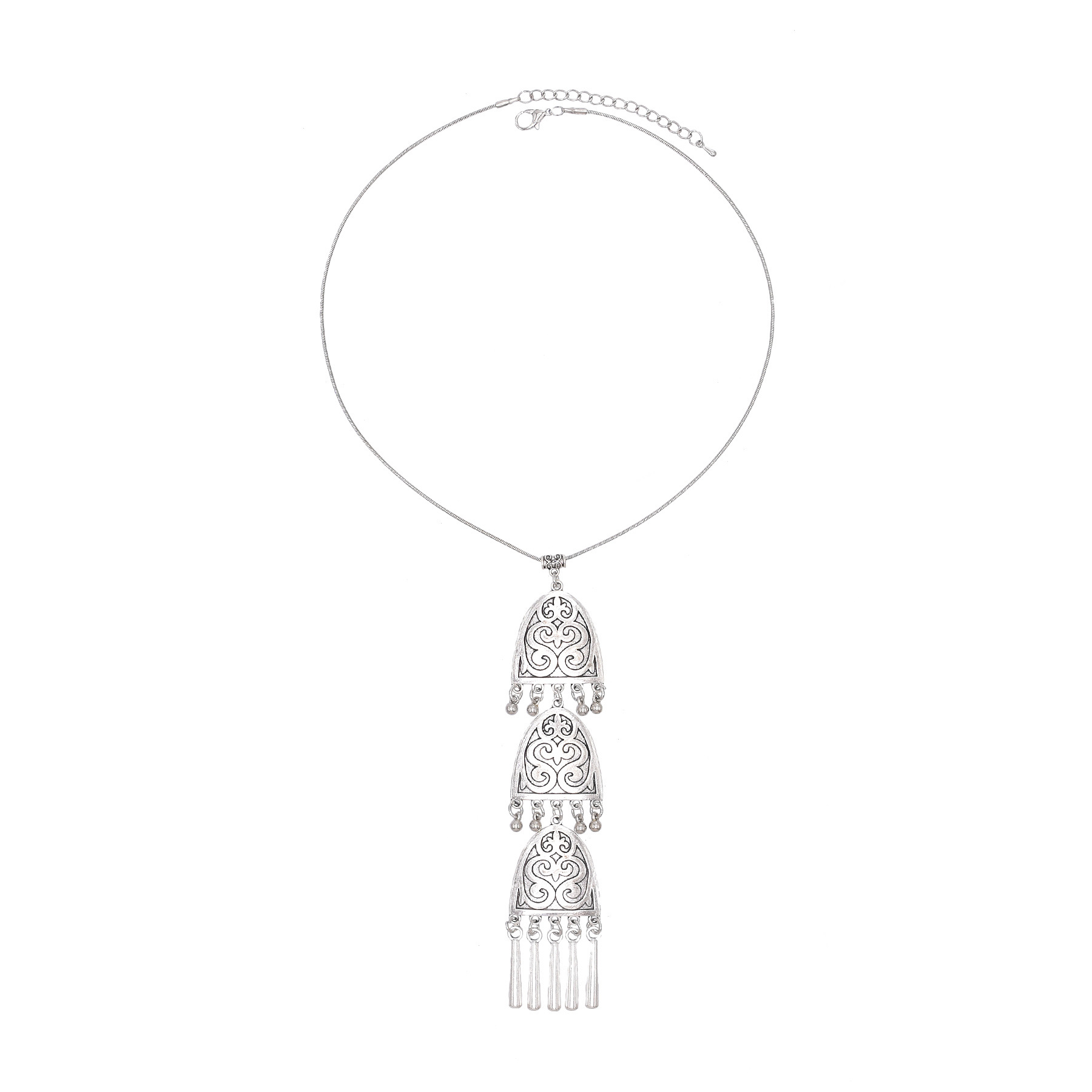 Collier pendentif ethnique arg - Women Accessories Nepal avis et prix