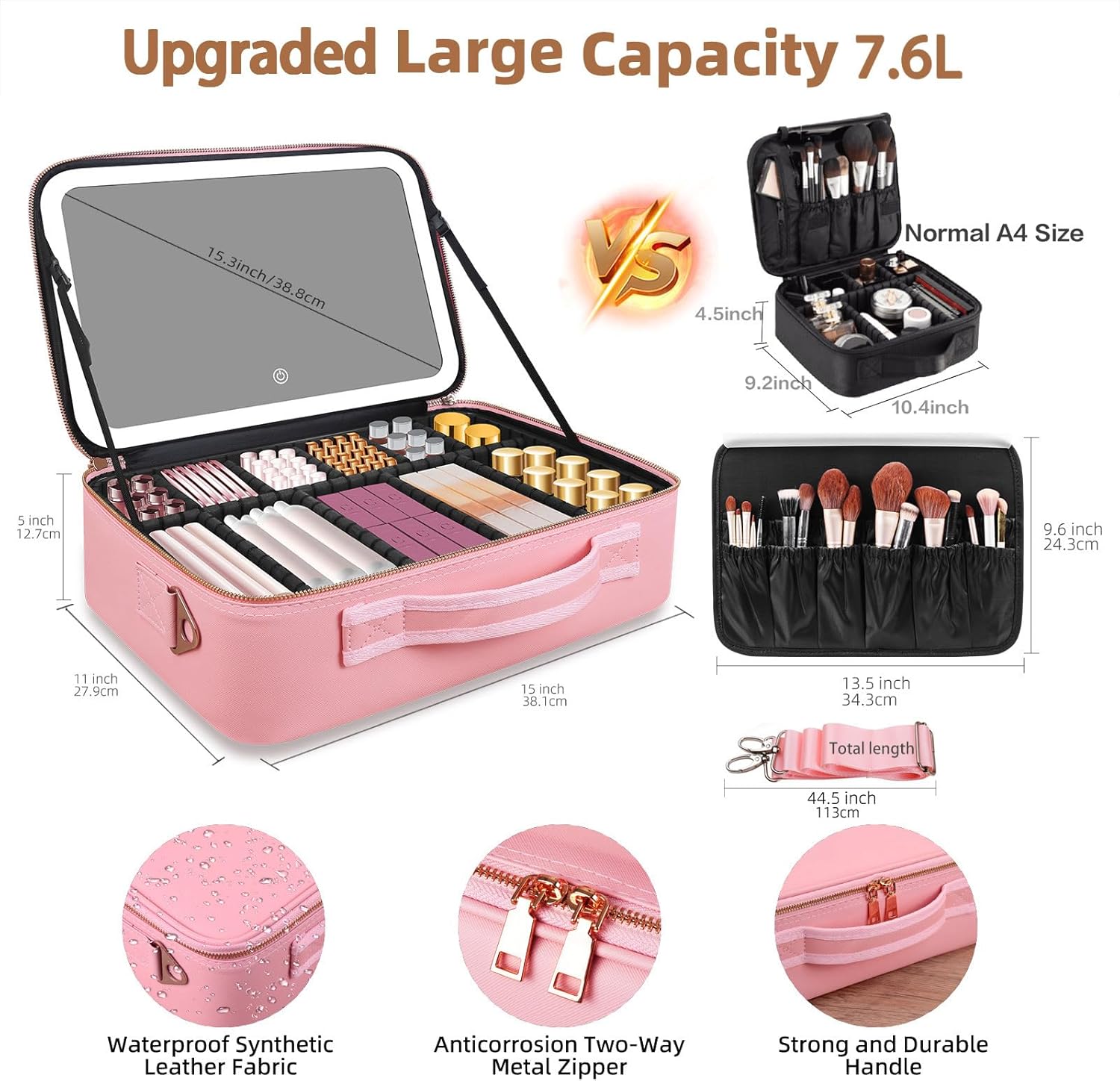 Trousse de maquillage grande c - Women Accessories Organizer avis et prix